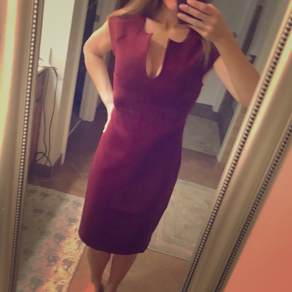 Plum dress